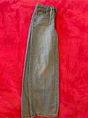 Sincerely Jules Relaxed High-Waist Wide Leg Jeans in Faded Blue